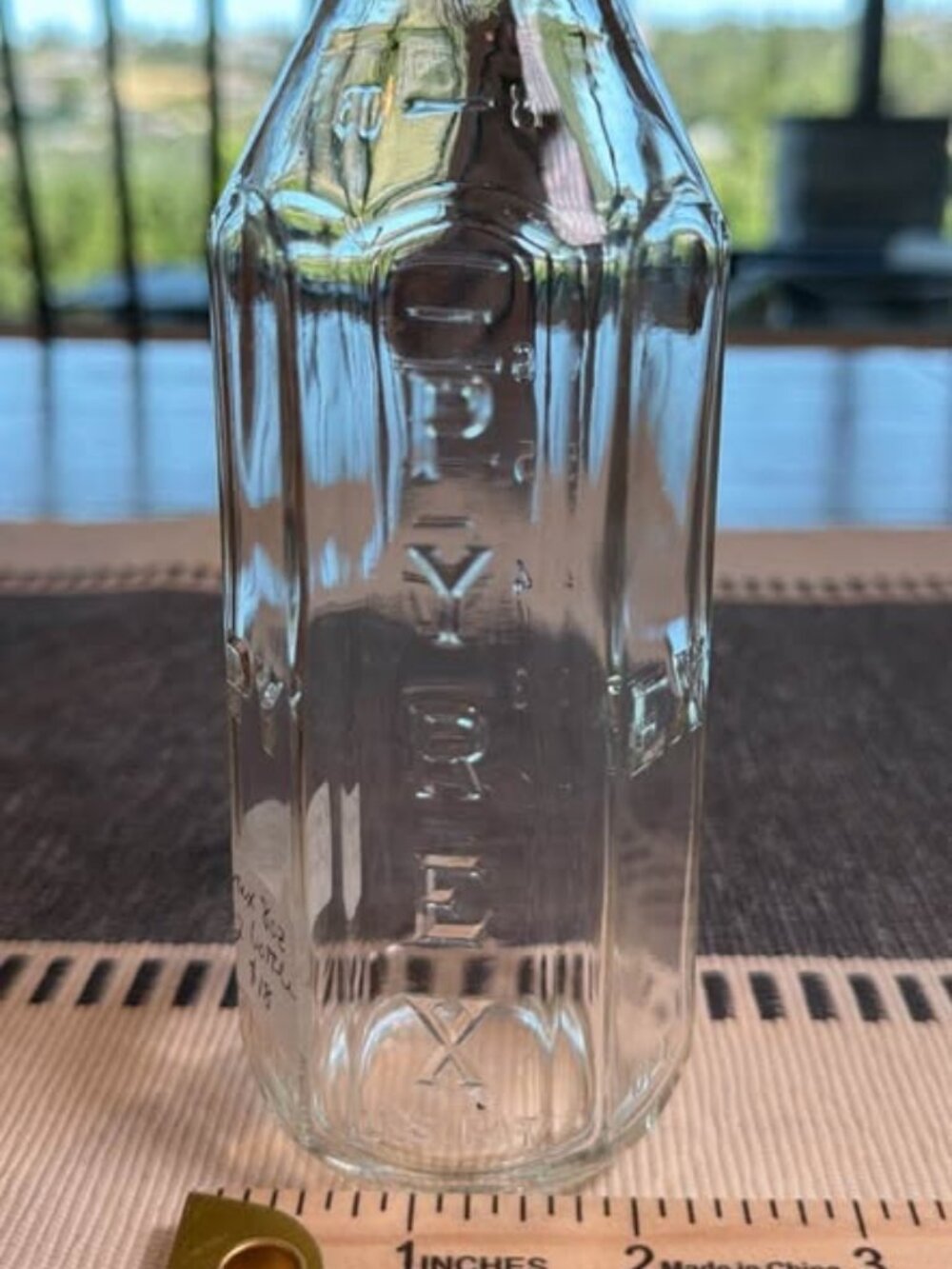 Vintage Pyrex 8oz Glass Baby Bottle